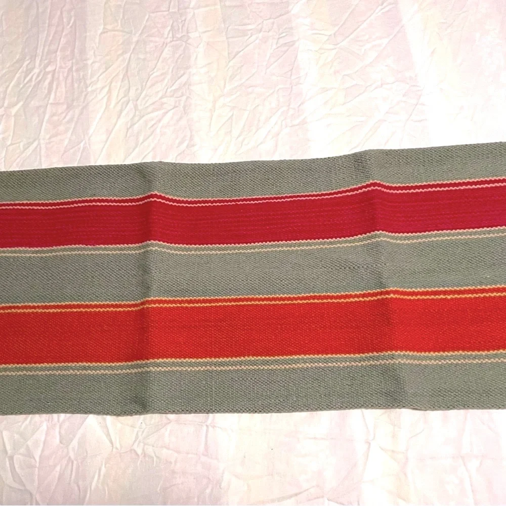 New Pottery Barn Bold Stripe Kilim Lumbar Pillow Cover, 14 X 36”